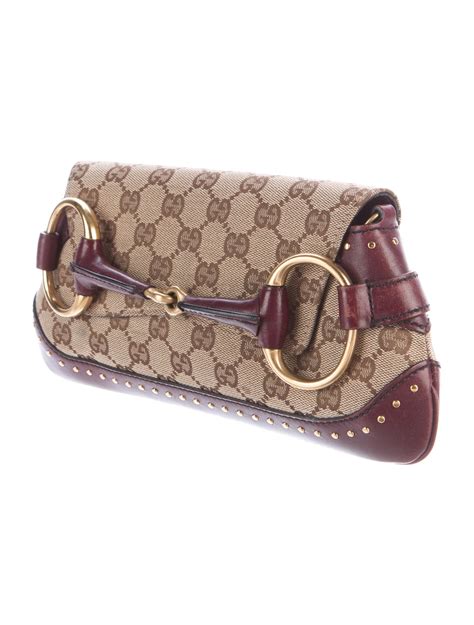 noughties gucci horsebit clutch|gucci horsebit small bag.